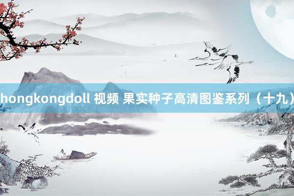 hongkongdoll 视频 果实种子高清图鉴系列（十九）