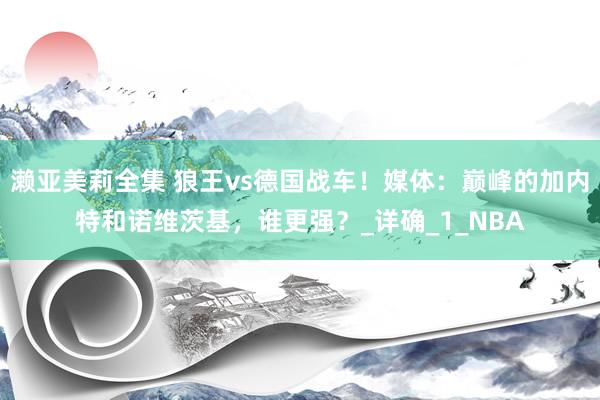 濑亚美莉全集 狼王vs德国战车！媒体：巅峰的加内特和诺维茨基，谁更强？_详确_1_NBA
